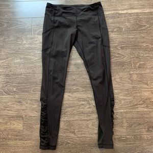 Lululemon 10 Speed Tight Black Running